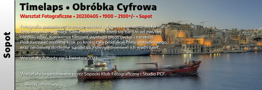 Timelaps - Obrbka Cyfrowa