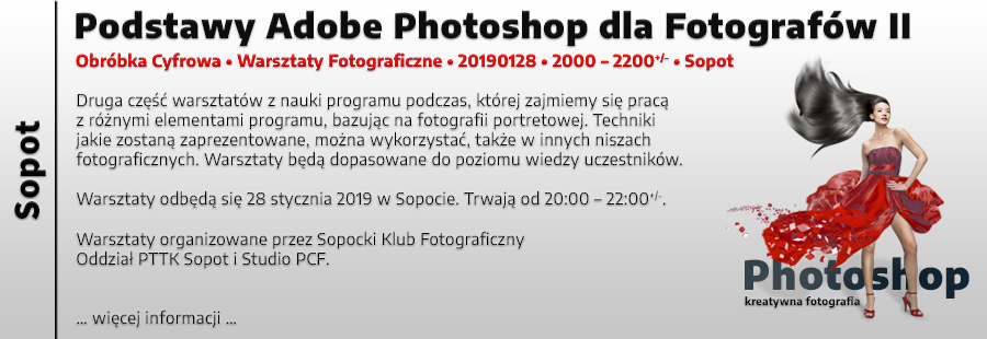 Podstawy Adobe Photoshop dla Fotografw II