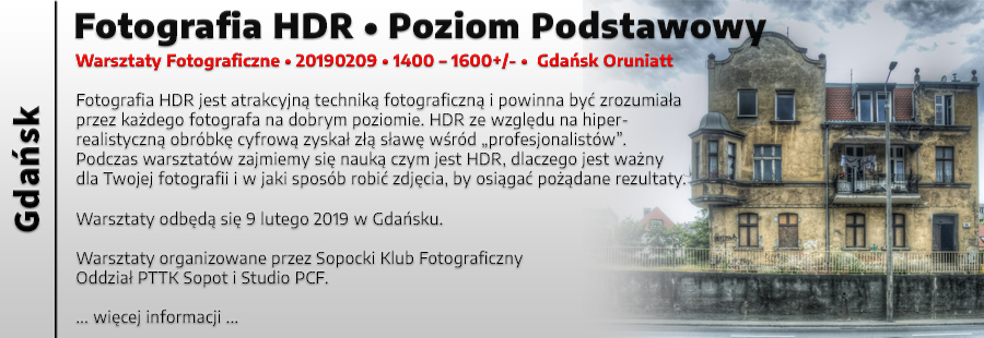 Fotografia HDR - Poziom Podstawowy