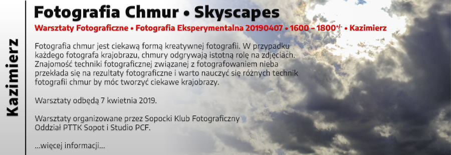 Fotografia Chmur - Skyscapes
