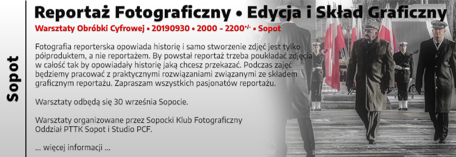 Reporta Fotograficzny - Edycja i Skad Graficzny