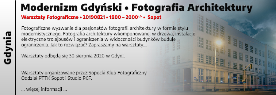 Modernizm Gdyski - Fotografia Architektury