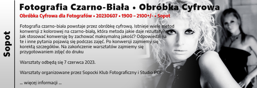 Fotografia Czarno-Biaa - Obrbka Cyfrowa