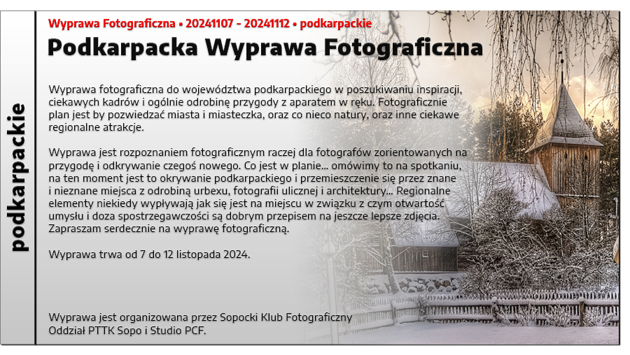 Podkarpacka Wyprawa Fotograficza